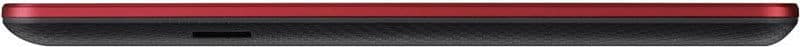 Acer Iconia B1-720 tablet, top edge view showing speaker and power button area