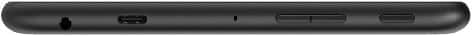 Smartphone top edge showing headphone jack, power button, and microphone openings