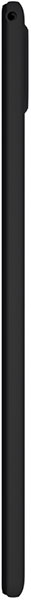 Black cylindrical case or sleeve, closed, shown from the side
