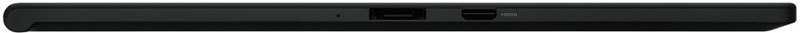 Lenovo ThinkPad Tablet 2, rear view showing dark back panel with ports and speaker grille