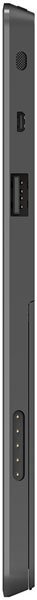 Microsoft Surface RT tablet, rear view, showing dark gray back panel with camera lens and ports along the edge