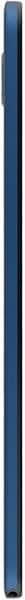 Nokia T20 tablet in dark blue, shown from the side edge view