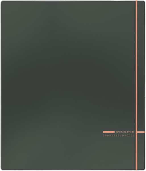 Front view display graph showing diagonal and vertical/horizontal lines on a dark grey background, with numeric details visible.