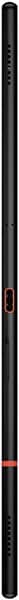 Onyx Boox Note Air 5 C stylus, black with red accent band near tip, shown vertically