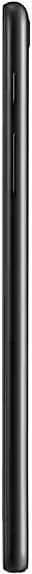 Black cylindrical object with smooth surface, tapered slightly at top and bottom
