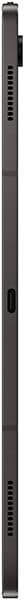 Vertical power strip with multiple outlets and switches arranged in a column, black finish