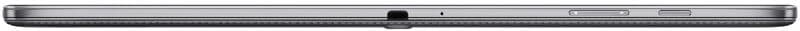 Samsung Galaxy Tab Pro 12.2, top edge view showing power button and speaker grille