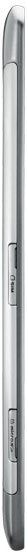 Salomon Quest Access 92 ski, full length view showing the top and side profile of the white and gray ski