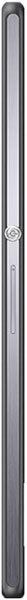 Vertical rectangular device with rounded ends and ridged texture along its length
