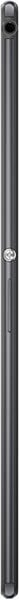 Stylus pen, black, shown vertically with a rounded tip at top and clip near the bottom