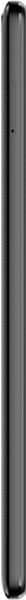 Tall rectangular smartphone with dark screen, shown from the front in portrait orientation against a white background