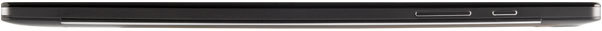 ZTE Grand X View 2 tablet, closed, viewed from the side showing thin black profile