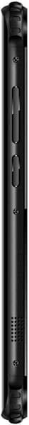 AGM X3 smartphone rear view, black body with camera module and ventilation holes