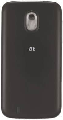 ZTE Blade III smartphone, rear view, showing black back panel with camera lens and ZTE branding