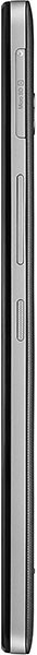 Alcatel A3 XL smartphone shown from the side, displaying its slim profile with physical buttons along the edge