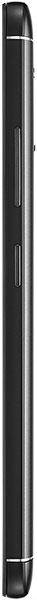 Alcatel A7 XL, side view, showing the black phone's profile with volume and power buttons along the edge