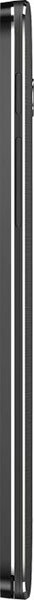 Alcatel Fierce 4 smartphone shown from the side, displaying its narrow black rectangular profile with volume and power buttons along the edge