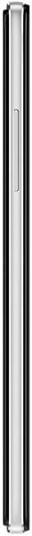 Alcatel Idol 5S smartphone shown from the side, displaying its thin profile with black and silver casing