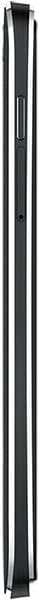 Alcatel One Touch Idol 3 (4.7-inch) shown from the side, displaying its thin black profile with antenna visible