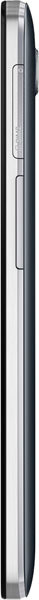 Alcatel One Touch Idol X+ smartphone shown from the side, displaying its slim profile with volume and power buttons along the edge