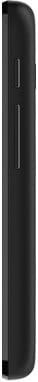 Alcatel One Touch Pixi 3 (4.5-inch) smartphone, side view, black finish