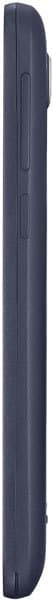 Alcatel One Touch Pop Icon smartphone shown from the side, displaying its slim dark gray profile