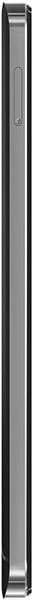 Asus Padfone Infinity, side view, showing narrow dark frame with metallic accents