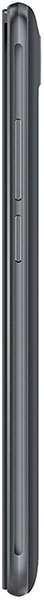 BLU Studio C 8+8 smartphone, side view, dark gray or black, showing volume and power buttons along the edge