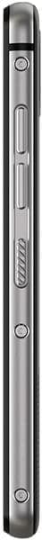 Cat S52 smartphone, rear view, showing dark gray casing with circular camera lens and button details along the spine