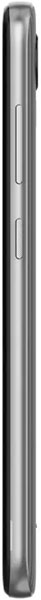 Cricket Debut S2, side view of a narrow dark phone with a vertical camera and button layout
