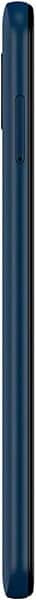 Cricket Icon 3 phone in navy blue, side view