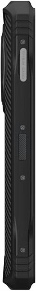 Doogee V31GT smartphone, side view, showing black rugged body with raised edges and multiple control buttons along the frame