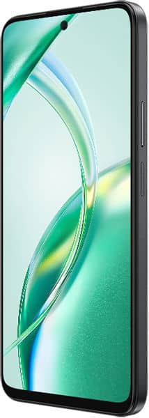 Honor 200 Smart front view with green and blue curved design on display screen
