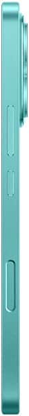 Honor 400 Lite, side view, turquoise color with camera and button details visible along the edge