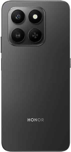 Honor 400 Smart rear view, showing quad camera array and dark gray back panel with Honor branding