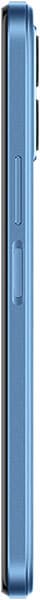 Honor 70 Lite, left side view, showing blue finish and button placement