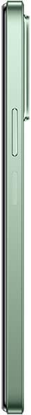Honor X6b in mint green, side view showing slim profile and camera placement