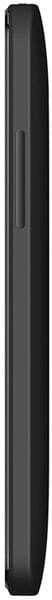 HTC Desire 300 smartphone shown from the side, displaying its thin black profile and curved edges