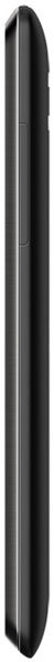 HTC Desire 600 smartphone, side view, showing black curved edges and slim profile