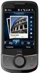 HTC Touch Cruise 2009 phone shown from front, displaying image on screen with navigation dial below