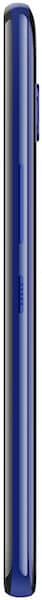 HTC U11 Life rear view, vertical orientation, sapphire blue finish