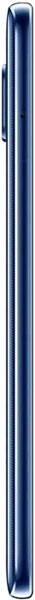 Huawei Mate 20 X, side view, midnight blue with curved edges and power button