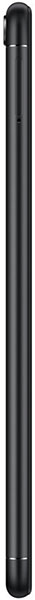 Huawei P Smart, rear view, black finish, showing cylindrical camera module centered on back