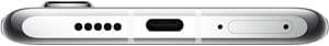 Huawei P30 Pro New Edition bottom edge showing speaker grille, USB-C port, and microphone