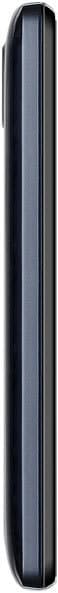 Lenovo A328 smartphone viewed from the side, showing its narrow profile with dark casing and subtle center stripe