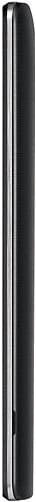 LG G3 smartphone, side view, thin black device with silver edge trim