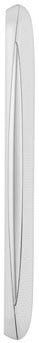 LG Optimus Elite phone, side view, white and silver finish