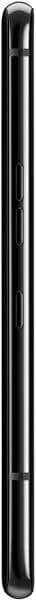 LG V50 ThinQ folded smartphone, side view showing closed position with black exterior and seam