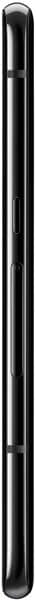 LG V50 ThinQ, side view, closed with dual display hinge visible on black device