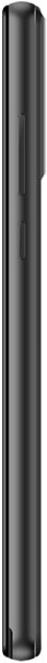MaxWest Nitro N62 phone, front view, showing dark gray exterior and narrow rectangular profile
